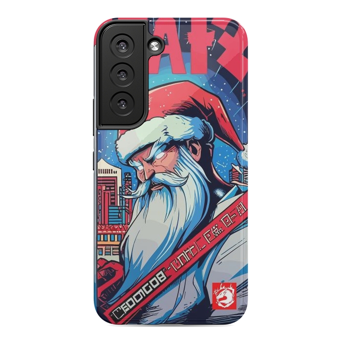 Galaxy S22 StrongFit Modern Santa Claus by LM2Kone