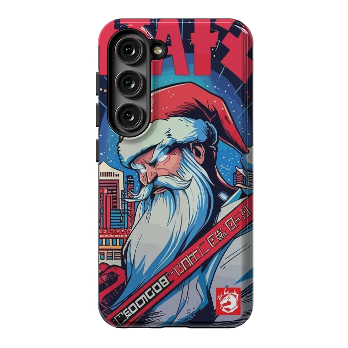 Galaxy S23 StrongFit Modern Santa Claus by LM2Kone