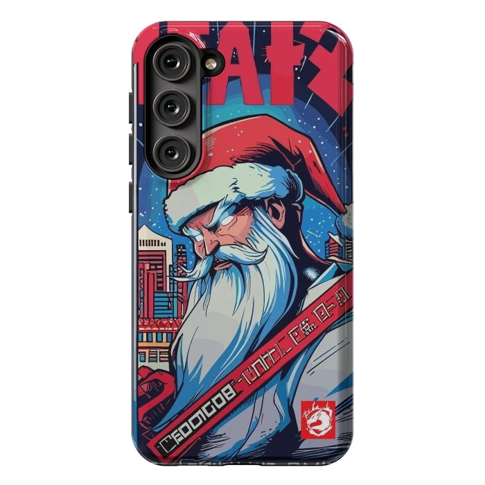 Galaxy S23 Plus StrongFit Modern Santa Claus by LM2Kone