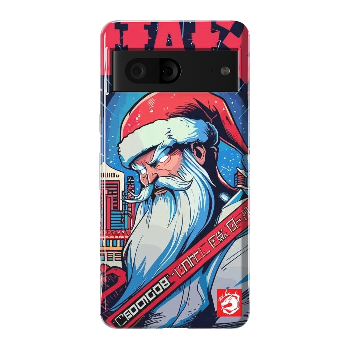 Pixel 7 StrongFit Modern Santa Claus by LM2Kone