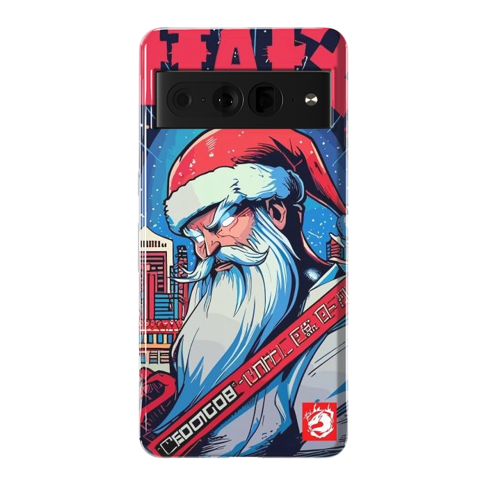 Pixel 7 Pro StrongFit Modern Santa Claus by LM2Kone