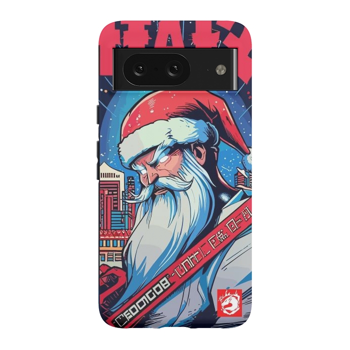 Pixel 8 StrongFit Modern Santa Claus by LM2Kone