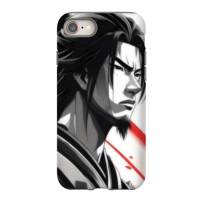 iPhone 8 StrongFit Samurai Warrior by JohnnyVillas