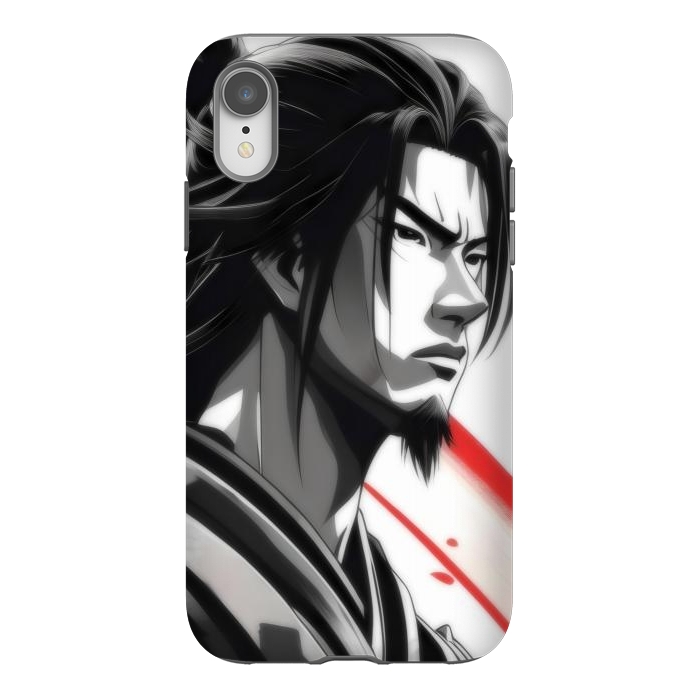 iPhone Xr StrongFit Samurai Warrior by JohnnyVillas