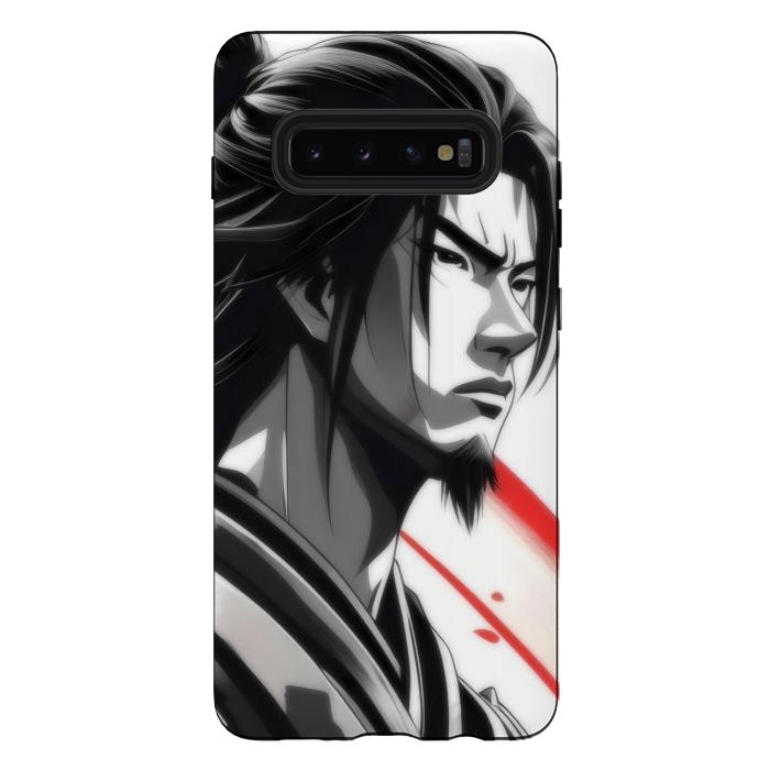 Galaxy S10 plus StrongFit Samurai Warrior by JohnnyVillas