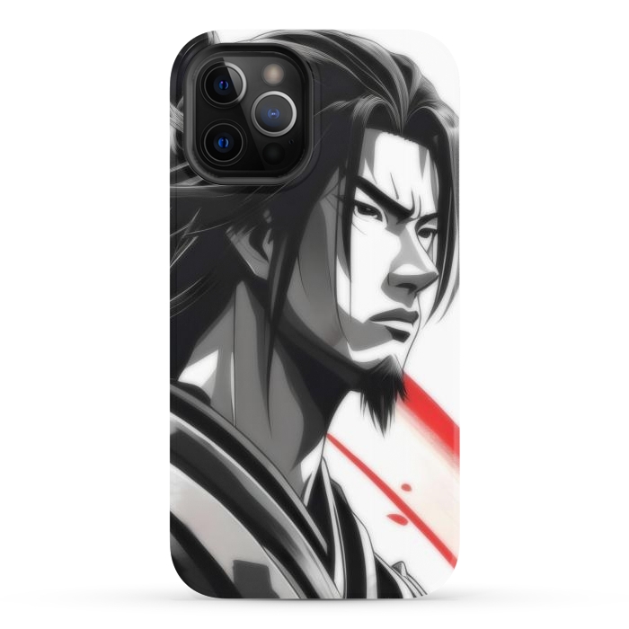 iPhone 12 Pro StrongFit Samurai Warrior by JohnnyVillas