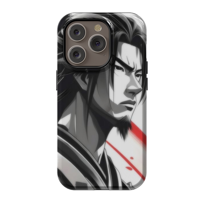 iPhone 14 Pro StrongFit Samurai Warrior by JohnnyVillas