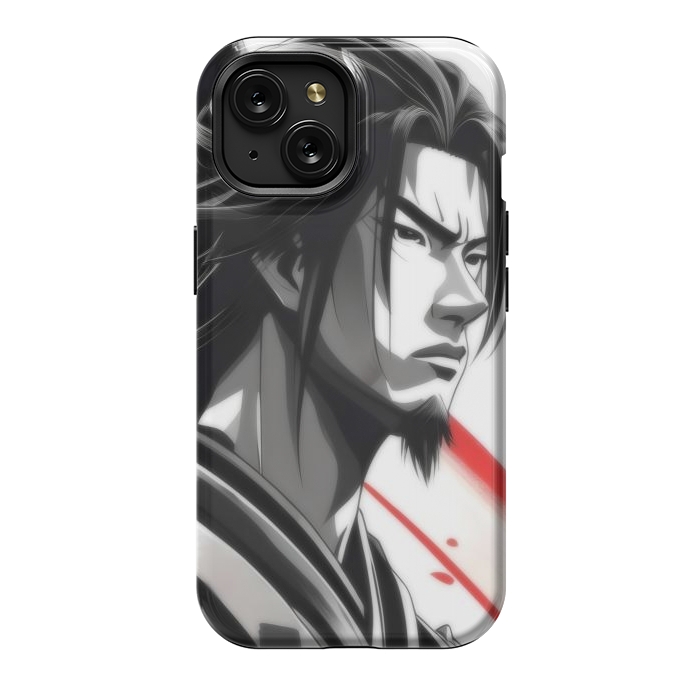 iPhone 15 StrongFit Samurai Warrior by JohnnyVillas