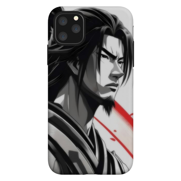 iPhone 11 Pro Max StrongFit Samurai Warrior by JohnnyVillas