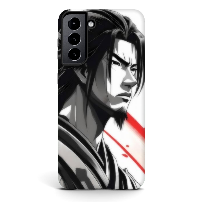 Galaxy S21 plus StrongFit Samurai Warrior by JohnnyVillas