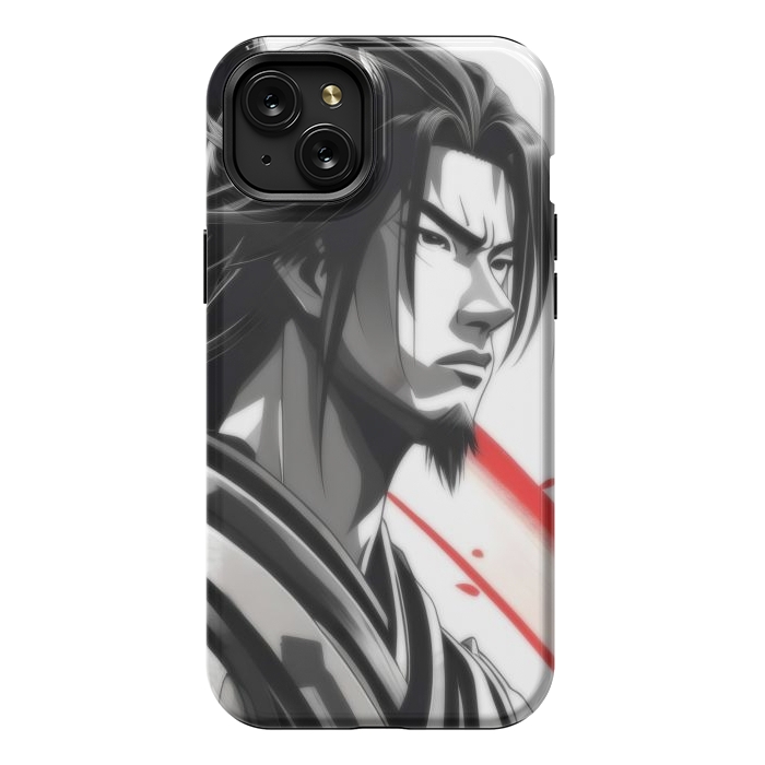 iPhone 15 Plus StrongFit Samurai Warrior by JohnnyVillas