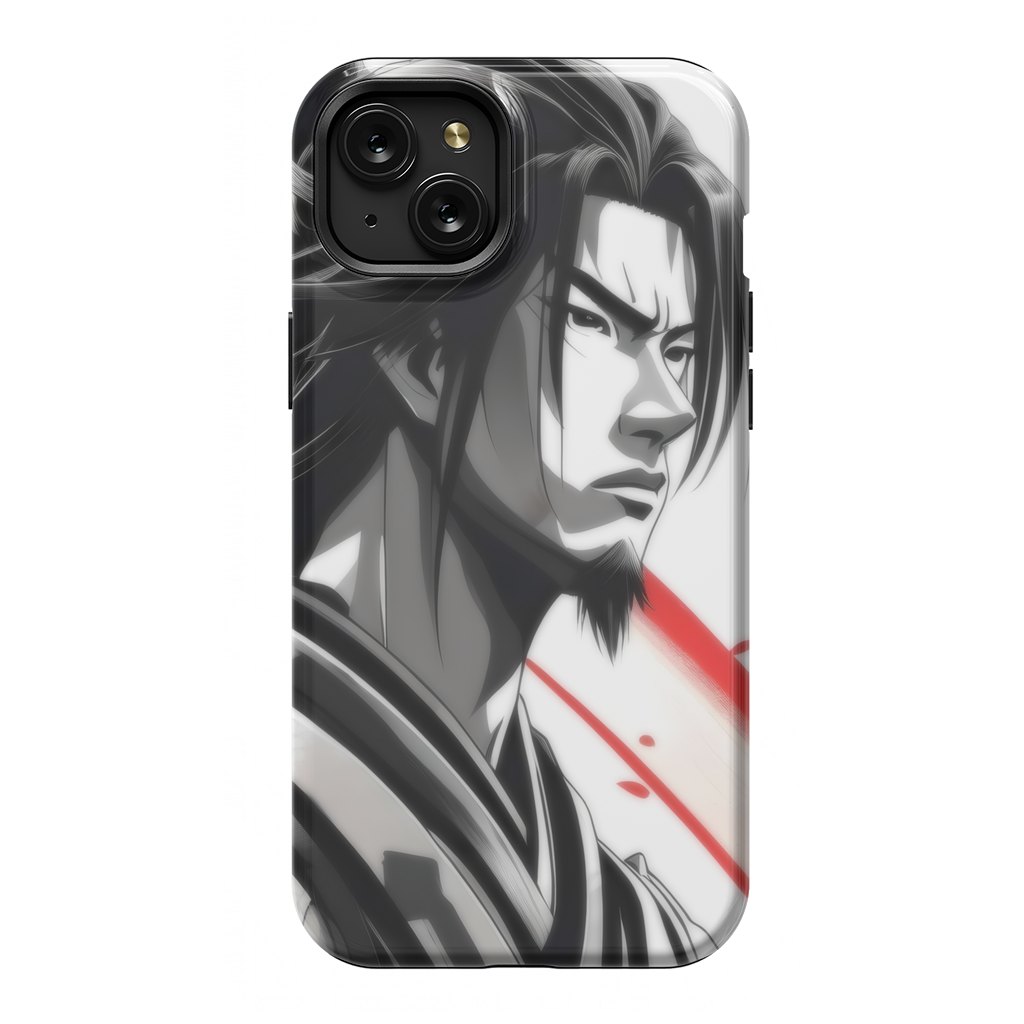 iPhone 15 Plus StrongFit Samurai Warrior by JohnnyVillas