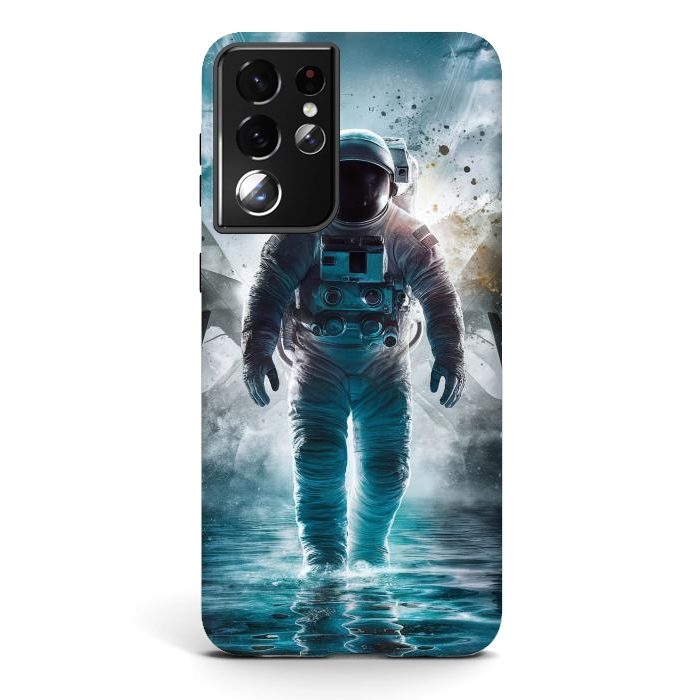 Galaxy S21 ultra StrongFit Astronaut Dream by JohnnyVillas