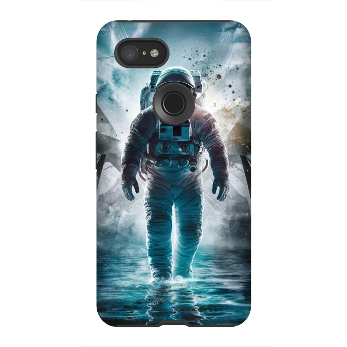 Pixel 3XL StrongFit Astronaut Dream by JohnnyVillas