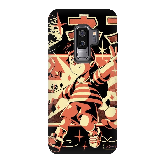 Galaxy S9 plus StrongFit Boy From Earth by Ilustrata