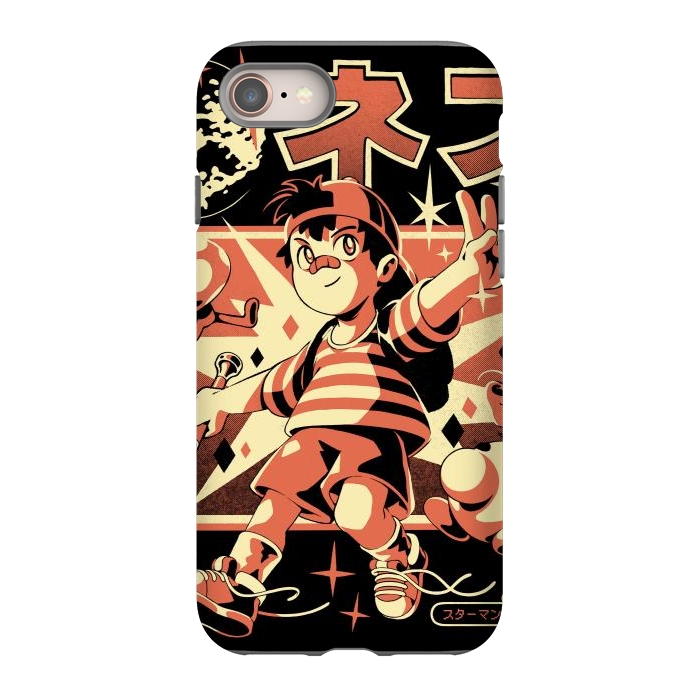 iPhone 8 StrongFit Boy From Earth by Ilustrata