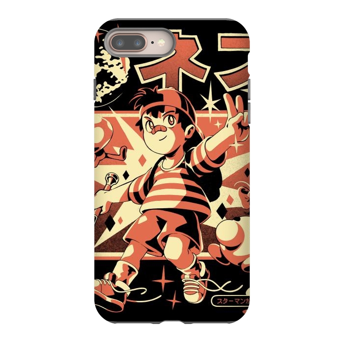 iPhone 8 plus StrongFit Boy From Earth by Ilustrata