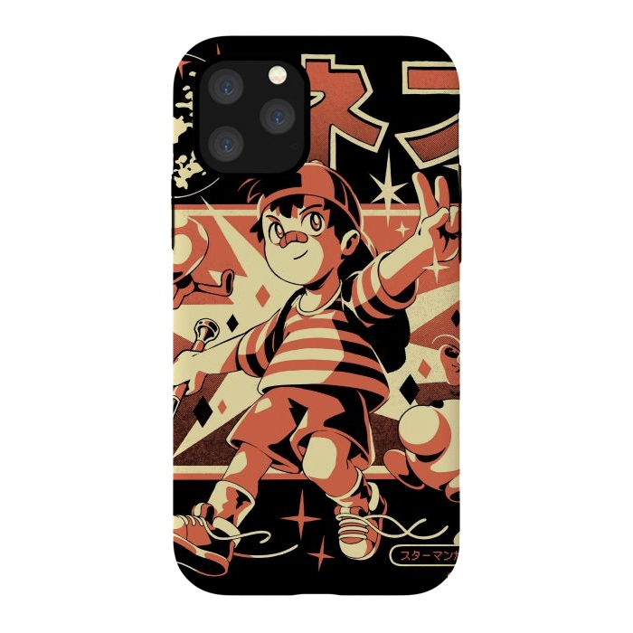 iPhone 11 Pro StrongFit Boy From Earth by Ilustrata