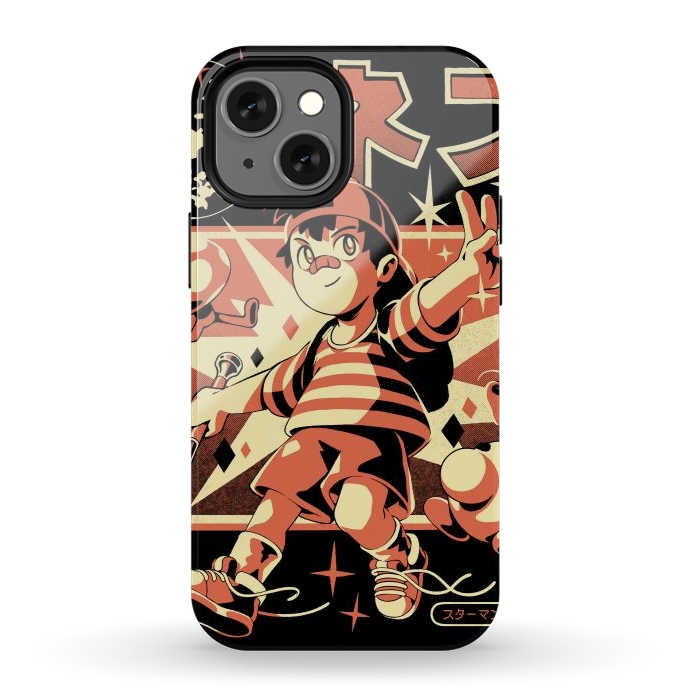 iPhone 12 mini StrongFit Boy From Earth by Ilustrata