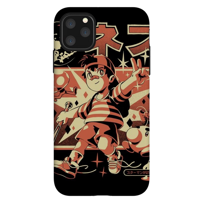 iPhone 11 Pro Max StrongFit Boy From Earth by Ilustrata