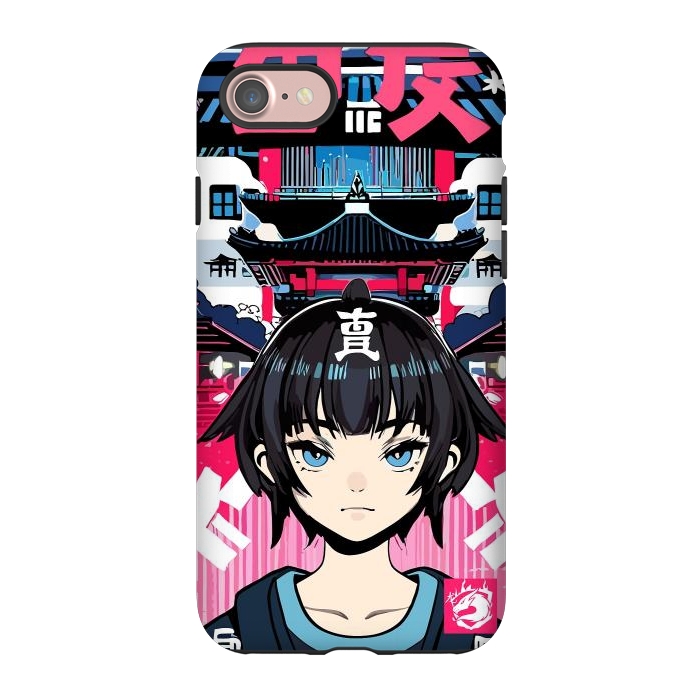 iPhone 7 StrongFit Japanese Anime girl by LM2Kone