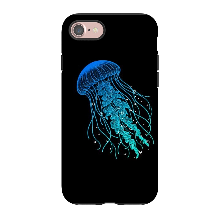 iPhone 7 StrongFit Jellyfish by Mitxel Gonzalez