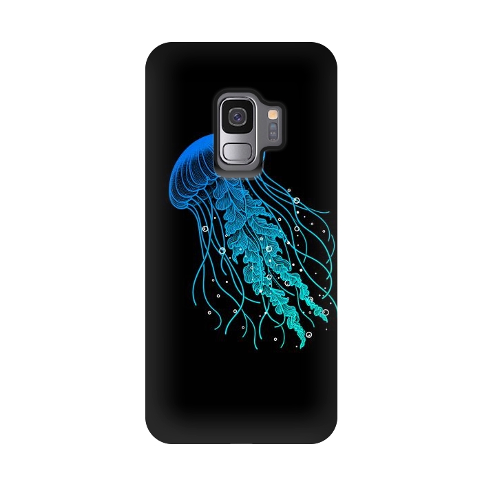 Galaxy S9 StrongFit Jellyfish by Mitxel Gonzalez