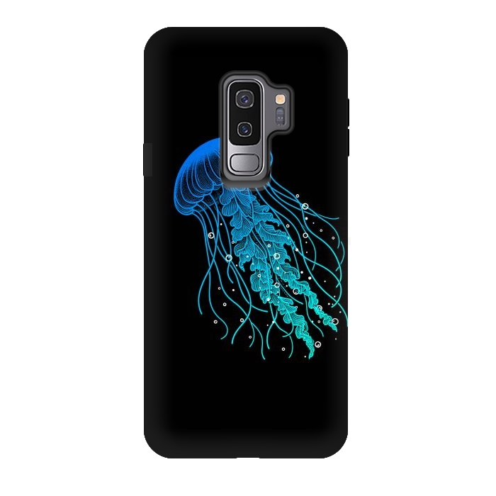 Galaxy S9 plus StrongFit Jellyfish by Mitxel Gonzalez