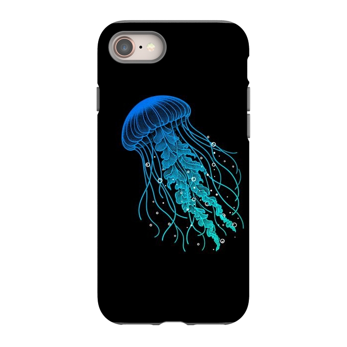 iPhone 8 StrongFit Jellyfish by Mitxel Gonzalez