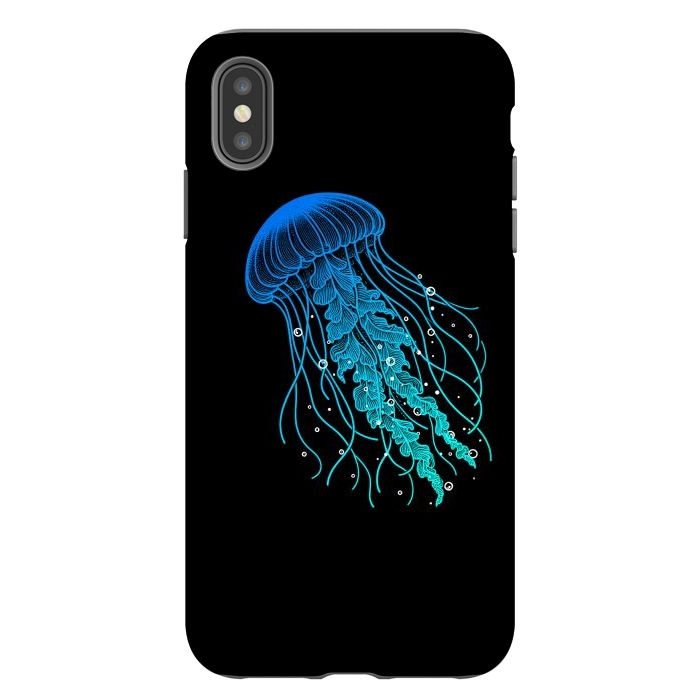 iPhone Xs Max StrongFit Jellyfish by Mitxel Gonzalez