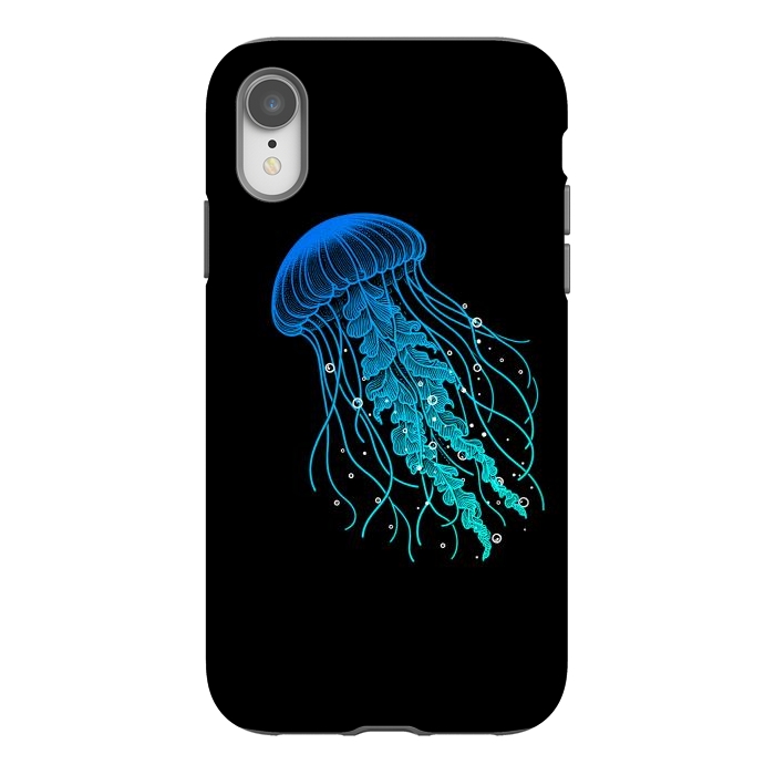 iPhone Xr StrongFit Jellyfish by Mitxel Gonzalez