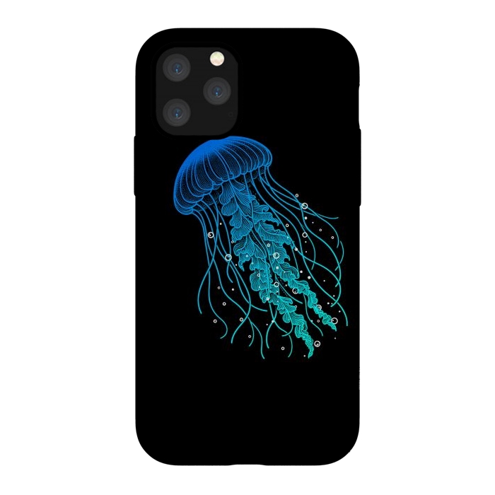 iPhone 11 Pro StrongFit Jellyfish by Mitxel Gonzalez