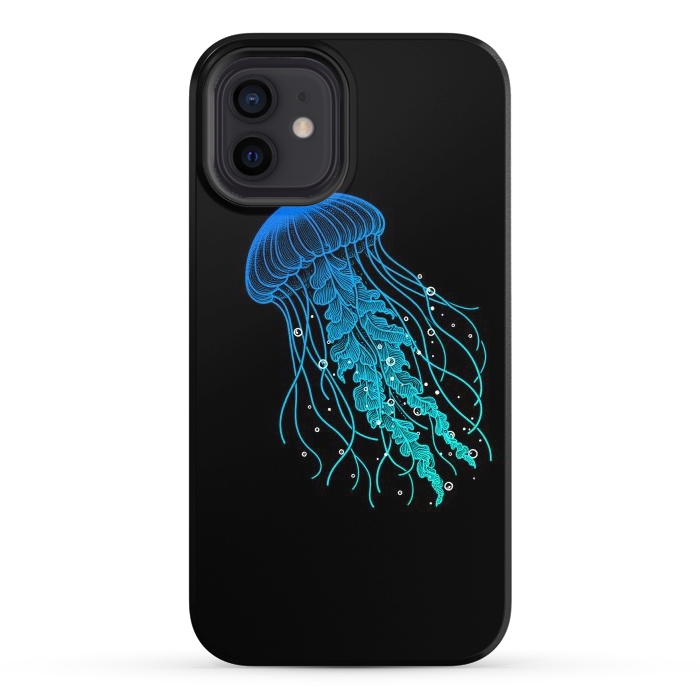 iPhone 12 StrongFit Jellyfish by Mitxel Gonzalez