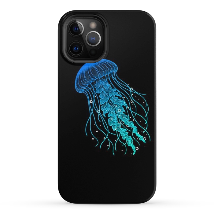 iPhone 12 Pro StrongFit Jellyfish by Mitxel Gonzalez