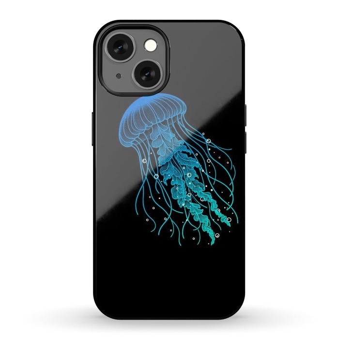 iPhone 13 StrongFit Jellyfish by Mitxel Gonzalez