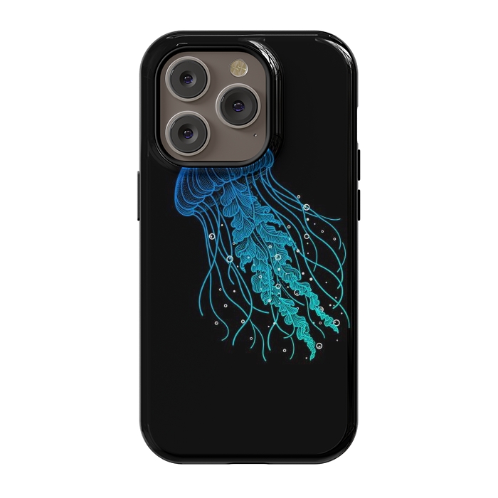 iPhone 14 Pro StrongFit Jellyfish by Mitxel Gonzalez