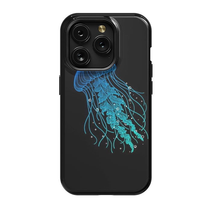 iPhone 15 Pro StrongFit Jellyfish by Mitxel Gonzalez