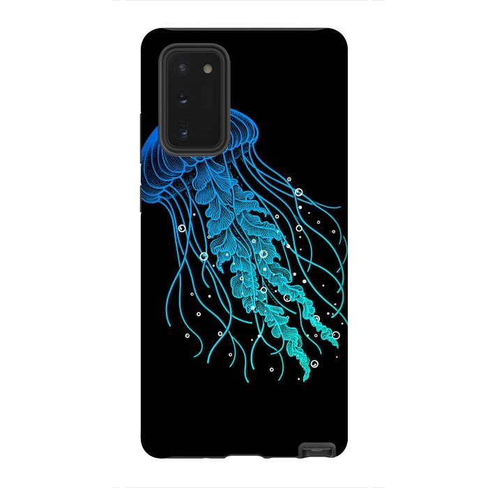 Galaxy Note 20 StrongFit Jellyfish by Mitxel Gonzalez