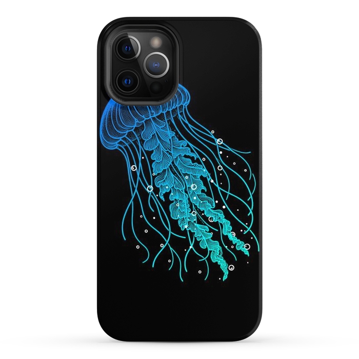 iPhone 12 Pro Max StrongFit Jellyfish by Mitxel Gonzalez