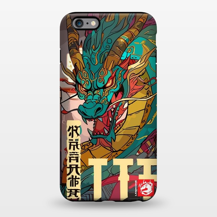 iPhone 6/6s plus StrongFit Epic Kanji Dragon by LM2Kone