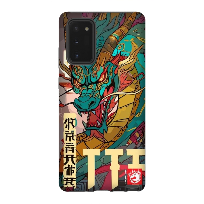 Galaxy Note 20 StrongFit Epic Kanji Dragon by LM2Kone