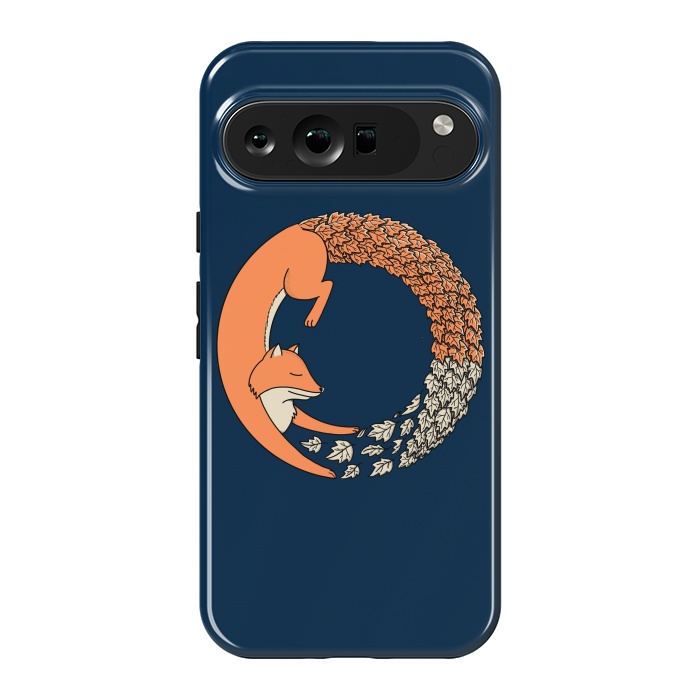 Pixel 9 Pro XL StrongFit Fox Circle 2 by Coffee Man