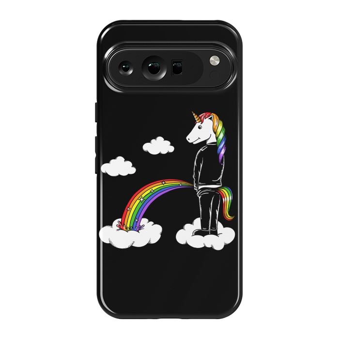 Pixel 9 Pro XL StrongFit Unicorn Rainbow by Coffee Man