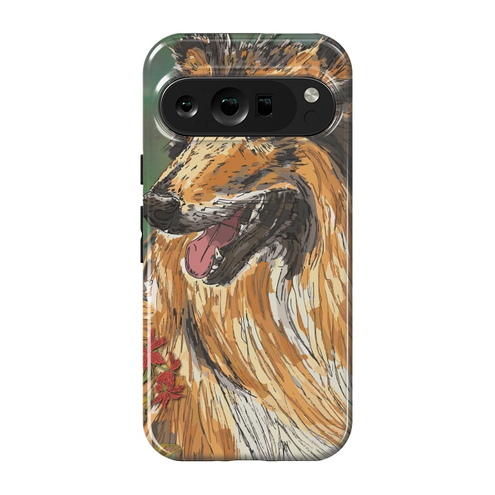 Pixel 9 pro StrongFit Rough Collie (Summer) by Lotti Brown