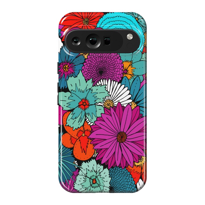 Pixel 9 Pro XL StrongFit Bunch of flowers by Steve Wade (Swade)