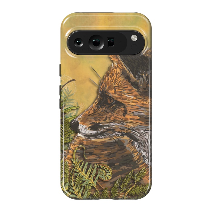 Pixel 9 Pro XL StrongFit Ferny Fox by Lotti Brown