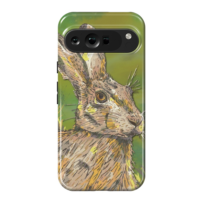 Pixel 9 Pro XL StrongFit Summer Hare by Lotti Brown