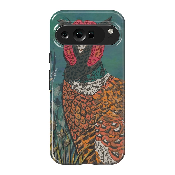 Pixel 9 Pro XL StrongFit Funny Pheasant by Lotti Brown