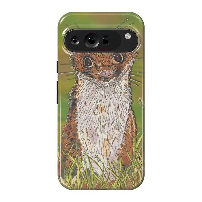 Pixel 9 Pro XL StrongFit Summer Stoat by Lotti Brown