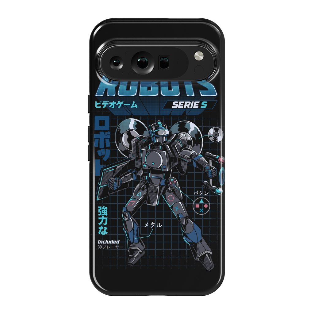 Pixel 9 Pro XL StrongFit Video Game Robot - Model S by Ilustrata